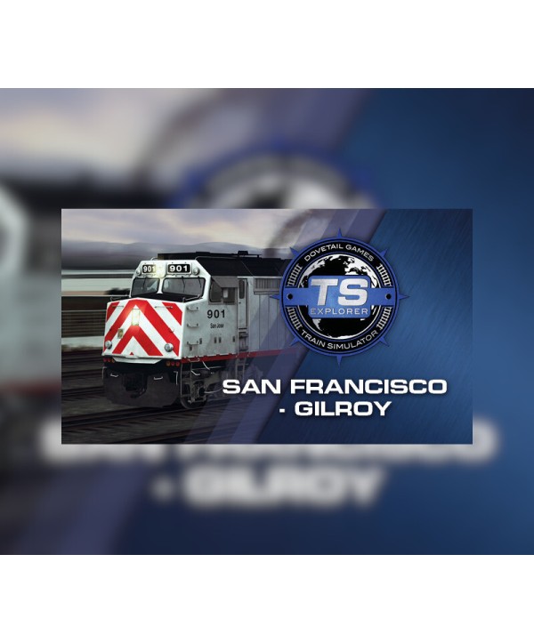 Train Simulator Classic - Peninsula Corridor: San Francisco - Gilroy Route Add-On DLC Steam Key GLOBAL